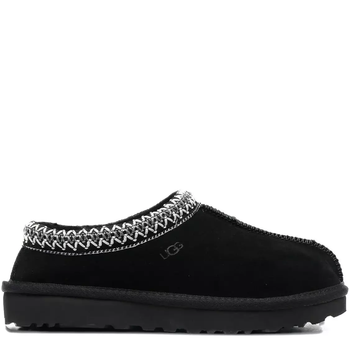 UGG Tasman II braided-trim suede slippers