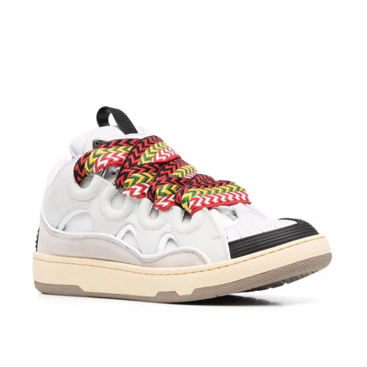 Lanvin Leather Curb White Ivory