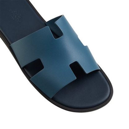 Hermes Izmir sandal Bleu Turquin Marine