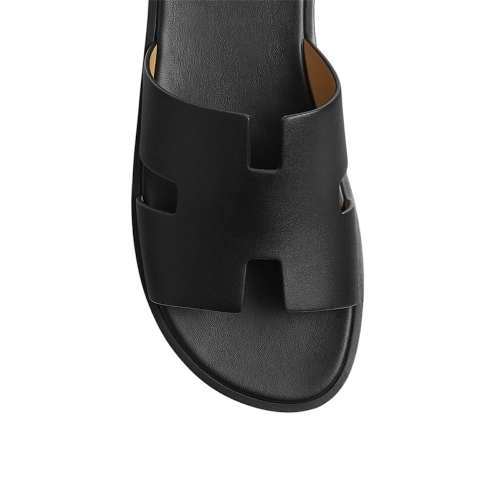 Hermes Izmir sandal Noir