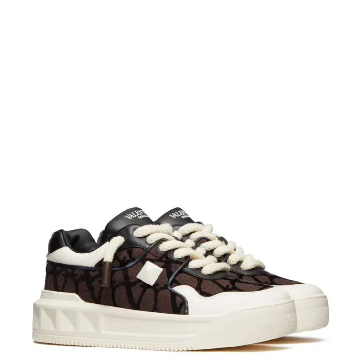 Valentino Garavani One Stud XL leather sneakers