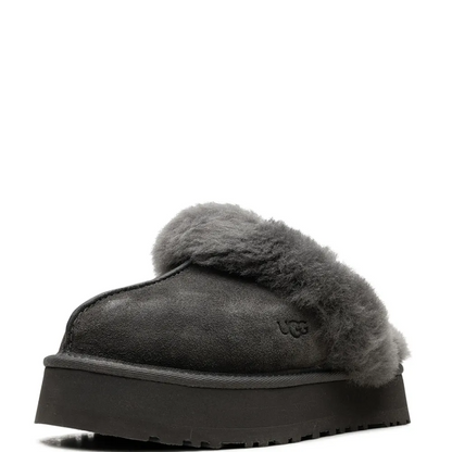 Ugg Disquette shearling platform slippers