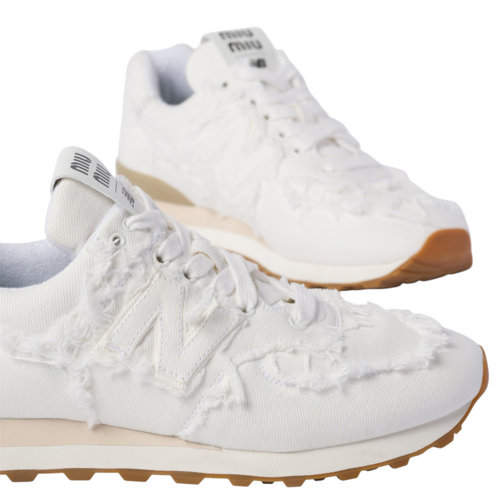 New Balance 574 Miu Miu Denim White