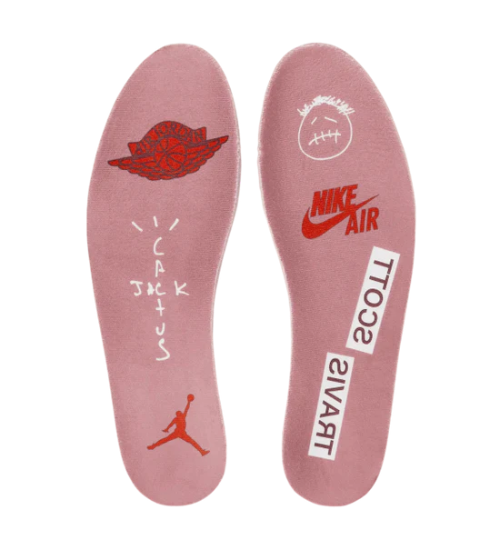 Travis Scott x Air Jordan 1 Low OG Dark Pony/Pink Oxford