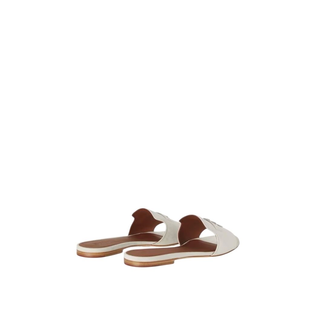 Loro Piana Summer Charms Sandal Pearl Powder